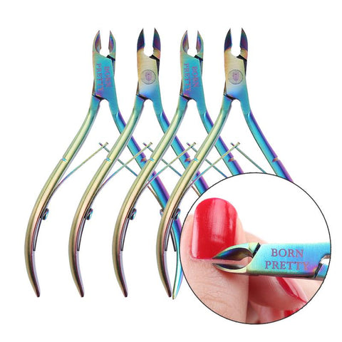 Rainbow Nail Cuticle Nipper